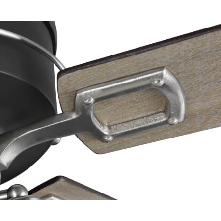 A large image of the Progress Lighting Teasley 56 Weathered Wood Blade