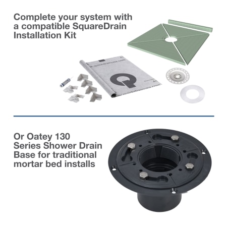 A large image of the QuickDrain SD05-TILEIN Alternate Image