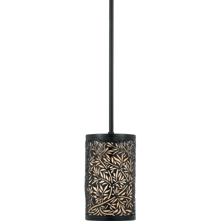 A large image of the Quoizel UT1506 Shown in Mystic Black