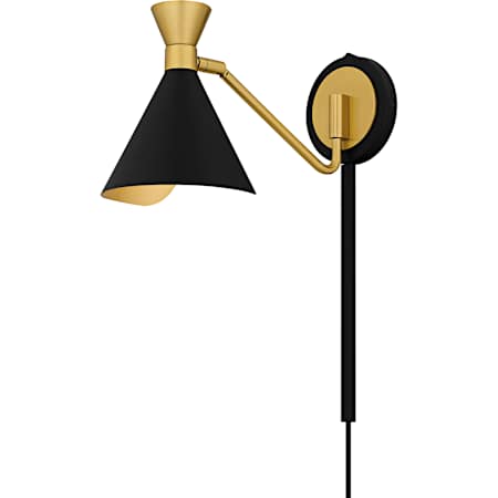 A large image of the Quoizel ADN8706 Matte Black