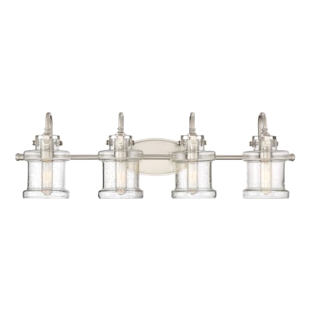 A large image of the Quoizel DNY8604 Brushed Nickel