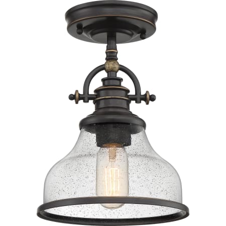 A large image of the Quoizel GRTS1508 Semi Flush - On