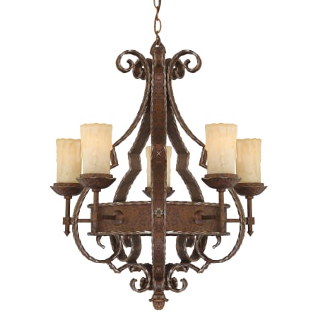 A large image of the Quoizel LR5005 Rustic Bronze