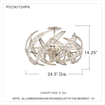 A large image of the Quoizel PCCN1724 Alternate View