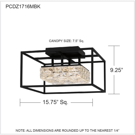 A large image of the Quoizel PCDZ1716 Alternate Image