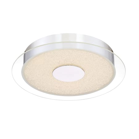 Quoizel Pcmt1614w White Lustre Moonlit Single Light 14 Wide Low Voltage Led Flush Mount Ceiling Fixture Lightingshowplace Com