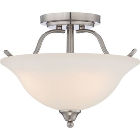 A large image of the Quoizel QF1373 Brushed Nickel
