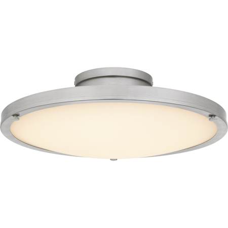 A large image of the Quoizel QSF6784 Brushed Nickel