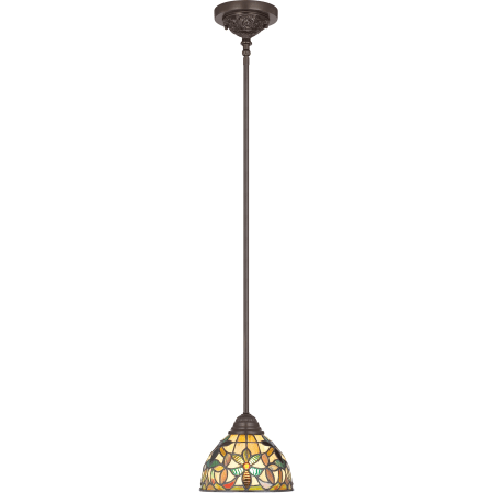 スペシャルオファ Quoizel TFKM1508VB Pendant Mini Light 1 Kami Bronze Vintage 知育玩具