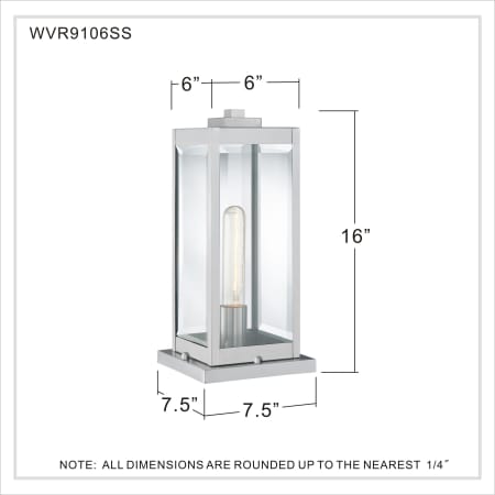 A large image of the Quoizel WVR9106 Alternate Image