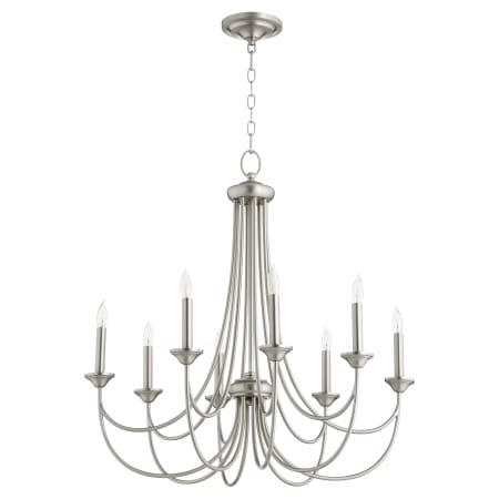 A large image of the Quorum International 6250-8 Satin Nickel