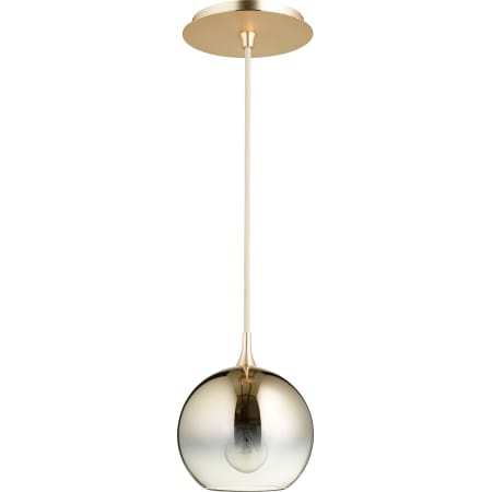 A large image of the Quorum International 889 Satin Gold / Light Gold Ombre