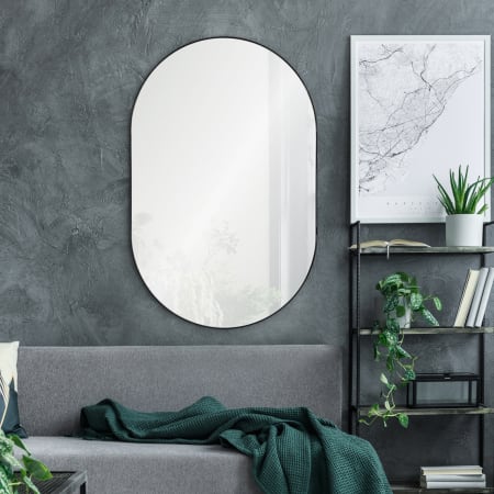 A large image of the Ren Wil MT2394 Webster Mirror Lifestyle Close Up