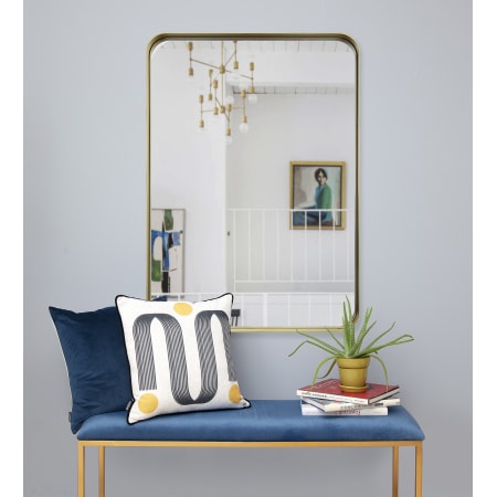 A large image of the Ren Wil MT2145 Barton Mirror Lifestyle