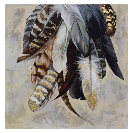A large image of the Ren Wil OL1492 Feather Art on White Background