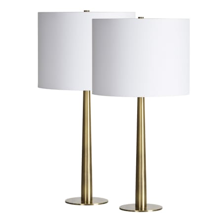 A large image of the Ren Wil LPT1253-SET2 Antique Brushed Brass