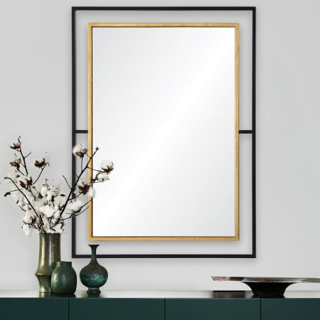 A large image of the Ren Wil MT2244 Black / Antique Gold