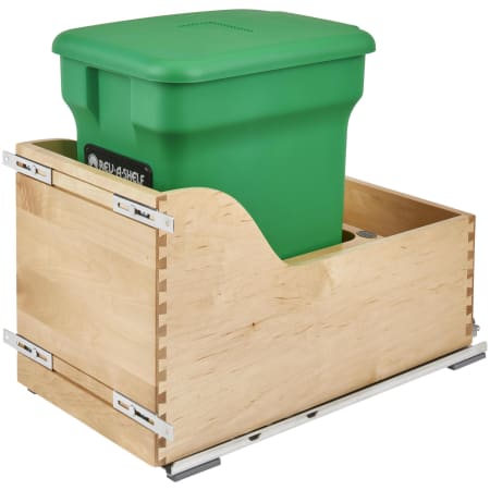 A large image of the Rev-A-Shelf 4WCSC-CK-1 Maple / Green