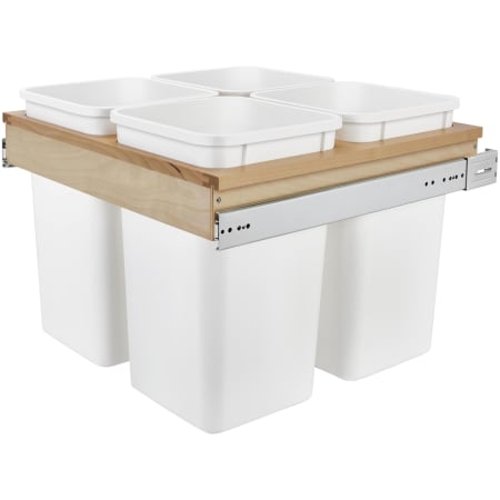 A large image of the Rev-A-Shelf 4WCTM-27-4 Maple / White