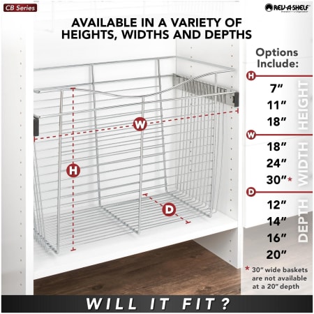 A large image of the Rev-A-Shelf CB-241211-1 Alternate Image