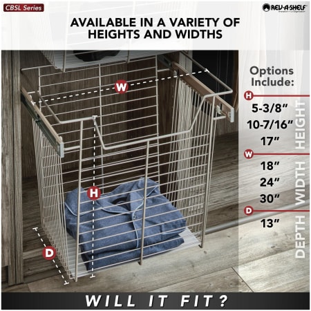 A large image of the Rev-A-Shelf CBSL-301417-1 Alternate Image