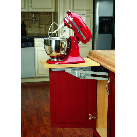 Rev A Shelf Ras Ml Hdcr Chrome Series 12 Inch Base Cabinet A Large Image Of The Rev Shelf Ras Ml Hd
