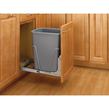 Rev A Shelf 53WC-1535SCDM-117 Single 35 Quart Pullout Waste Container Trash Can