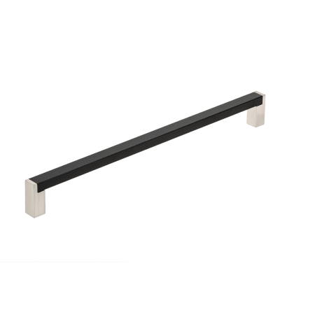 A large image of the Richelieu BP801160 Brushed Nickel / Matte Black