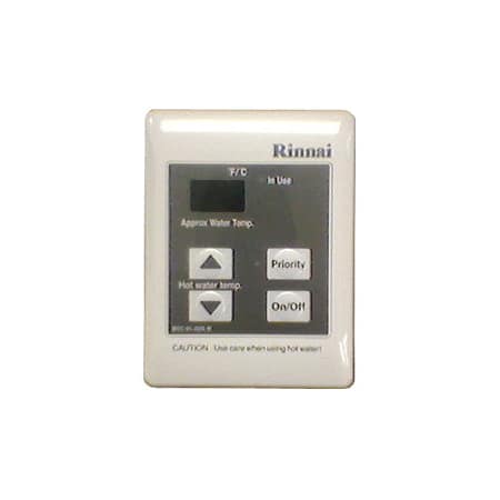 rinnai remote thermostat installation