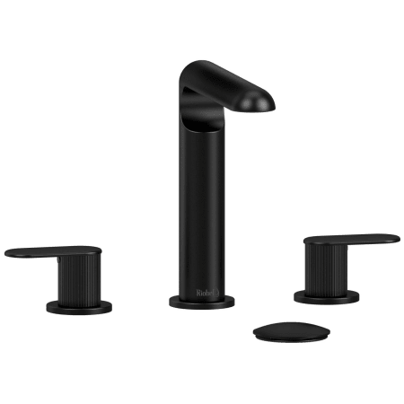 Riobel CI08LNBKC-10 Black / Chrome Ciclo 1 GPM Widespread Bathroom ...