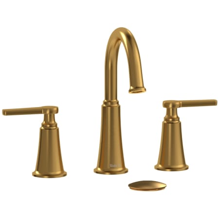 Riobel MMRD08JBG Brushed Gold Momenti 1.5 GPM Widespread Bathroom ...
