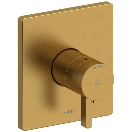 A large image of the Riobel TPXTQ45 Brushed Gold