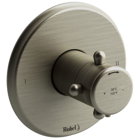 A large image of the Riobel TRT44+ Brushed Nickel