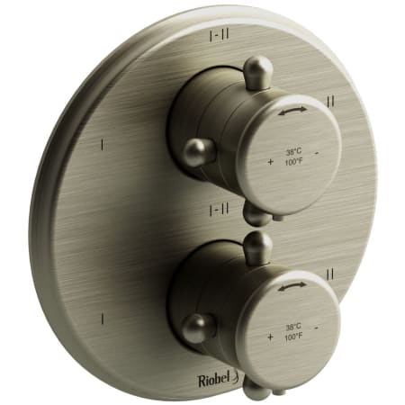 A large image of the Riobel TRT46+ Brushed Nickel