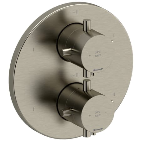 A large image of the Riobel TRUTM46+ Brushed Nickel