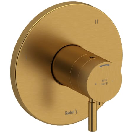 A large image of the Riobel TRUTM47 Brushed Gold