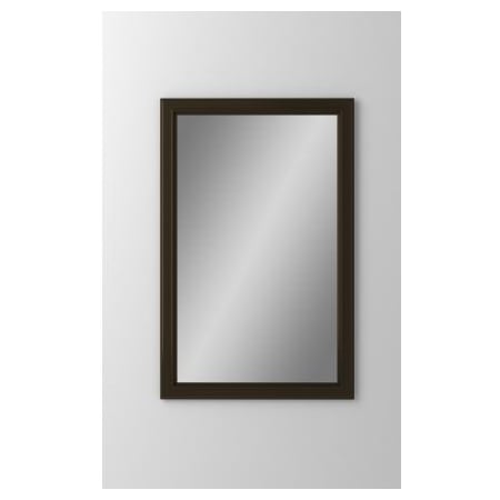 A large image of the Robern DC2440D4BMGRE Mirrored with Brushed Bronze Frame