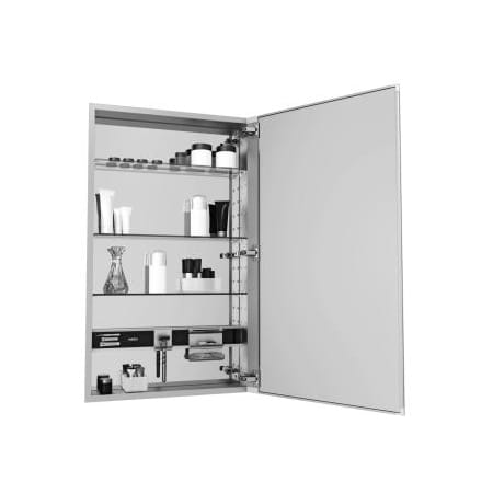 Robern Mc1640d856r Charcoal Ash M Series 16 X 40 X 8 Single Door Medicine Cabinet With Right Hinge And Magnetic Organization Faucet Com