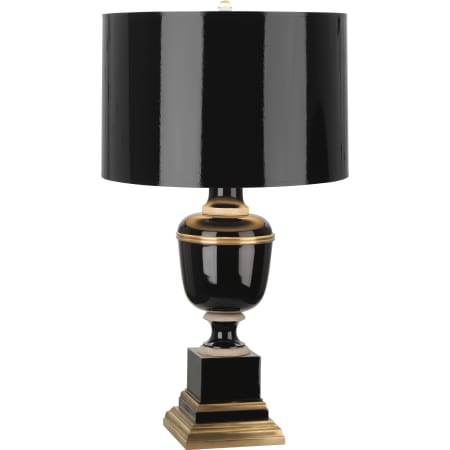 A large image of the Robert Abbey Annika OPQ AL Black Lacquered