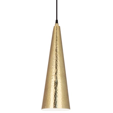 A large image of the Robert Abbey Dal 6 Pendant Modern Brass