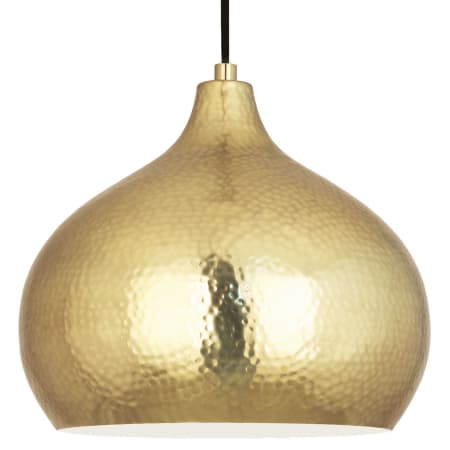 A large image of the Robert Abbey Dal 14 Pendant Modern Brass