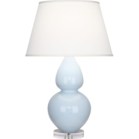 A large image of the Robert Abbey DBL Gourd DUP LUC Accent TL Baby Blue