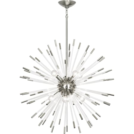 A large image of the Robert Abbey Andromeda Chandelier 28 Robert Abbey-Andromeda 28-Nickel Full
