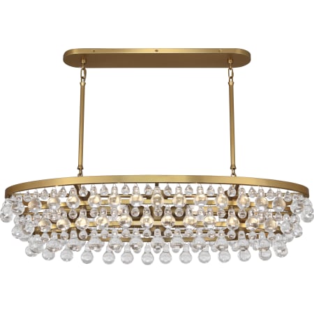 A large image of the Robert Abbey Bling L Chandelier Robert Abbey-Bling L Chandelier-Brass Full