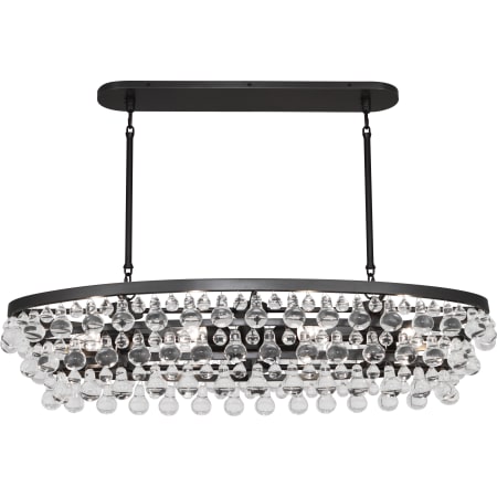 A large image of the Robert Abbey Bling L Chandelier Robert Abbey-Bling L Chandelier-Deep Bronze Full