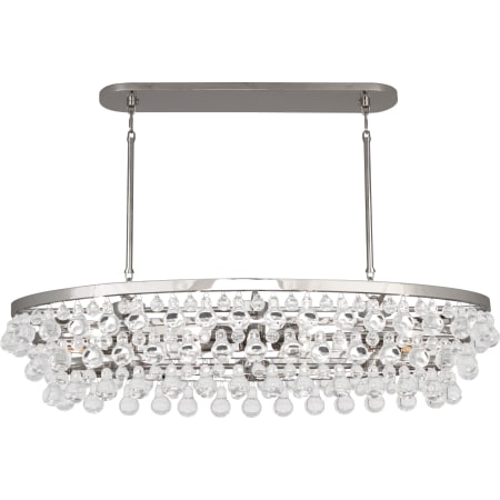 A large image of the Robert Abbey Bling L Chandelier Robert Abbey-Bling L Chandelier-Nickel Full