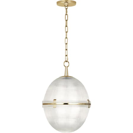 A large image of the Robert Abbey Brighton Ball Pendant Robert Abbey-Brighton Ball Pendant-Modern Brass Full