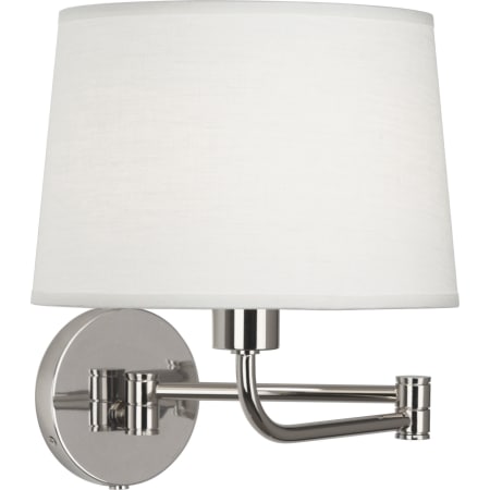 A large image of the Robert Abbey Koleman Wall Swinger Polished Nickel