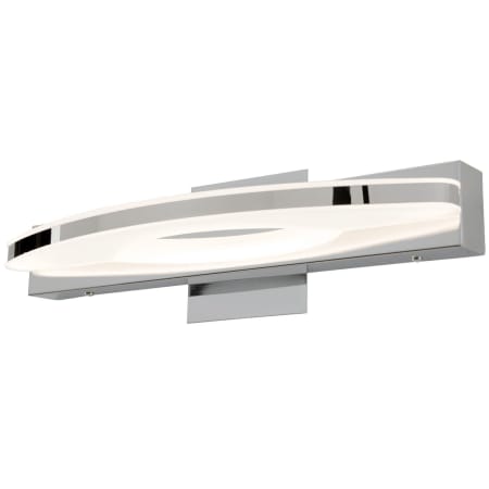 Rogue Decor 611070 Chrome Sydney Single Light 21 3/4 quot Wide Integrated