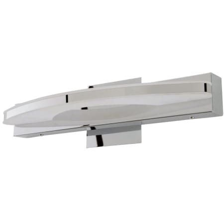 Rogue Decor 611070 Chrome Sydney Single Light 21 3/4 quot Wide Integrated